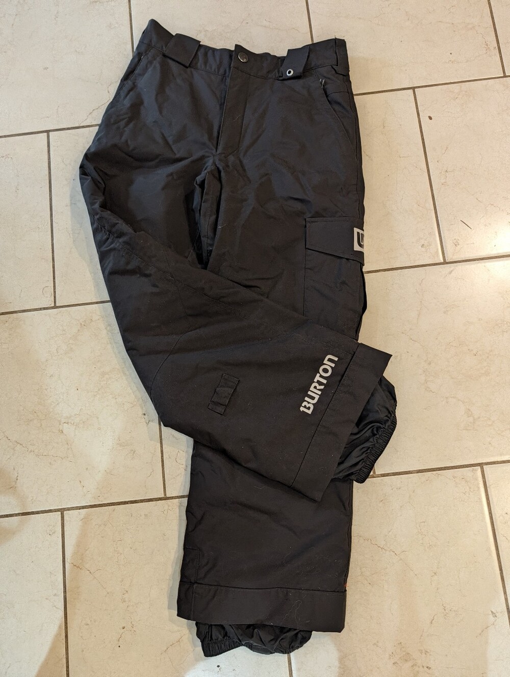 Burton Black Children's Cargo Snow Pants